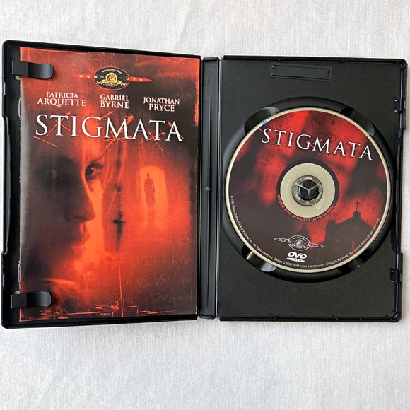 STIGMATA DVD Catholic Horror SUPERNATURAL Gabriel Byrne  Patricia Arquette Demon - Picture 3 of 5